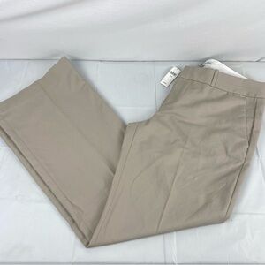Banana Republic Women’s Martin Fit Tan Wide Leg Trousers Pants sz 14 NWT Y2k fit